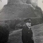 Launceston Castle custodian Reg Taylor in the 1970's. Launceston Castle custodian Reg Taylor in the 1970's.