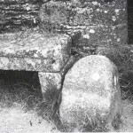 The Sheriff Stone that stands in Launceston Castle. The Sheriff Stone that stands in Launceston Castle.