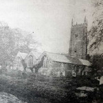 St. Paternus Church, South Petherwin c.1910.