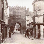 The Southgate and Southgate Place in the 1930's. Photo courtesy of Ray Boyd. Launceston's Southgate in the 1930's