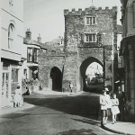 Southgate Place in the early 1960's. Southgate Place, Launceston in the early 1960's