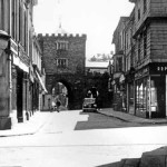The Southgate and Southgate Street in 1955.