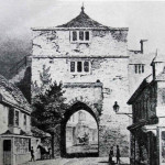 A drawing of The Southgate c.1860's.