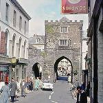 The Southgate and Southgate Place on a busy market day in the mid 1960's. Photo courtesy of Grant Sloman.