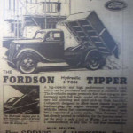 1937 Fordson Tipper advert.