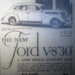 1937 Ford V8 30 advert.