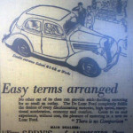 1936 Ford De Luxe advert.