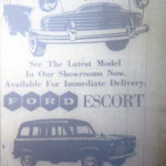 1960 Spry's Garage advert.