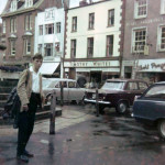 Tarry Barriball in the town centre in 1965. Tarry Barriball in Launceston town centre in 1965.