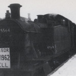 The last passenger train stops at Lifon on December 29th 1962.