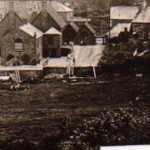 The rear of Lifton School in the 1920's.