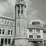 Launceston War Memorial in the early 1960's. Launceston War Memorial in the 1960's.