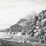 Werrington Park etching by William Borlase in 1757.