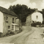 Yeolmbridge before the road widening after the Second World War. Photo courtesy of Gary Lashbrook.