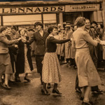 1954 Furry Dancing in Launceston Town Square. Photo courtesy of Tim Pearson. 1954 Furry Dancing in Launceston Town Square. Photo courtesy of Tim Pearson.