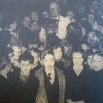 A group of children from the National School visit the Launceston Fanciers Show in the Town Hall in 1959.