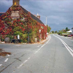 A30 at Tregadillett in the late 1980's. Photo courtesy of Alasdair Gordon.