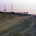 A30 construction near Trevell in 1989