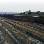 Dualing of the A30 with Blackadon Farm in the background in 1989