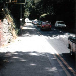 A30 leading down towards Prouts Corner in August 1974. Photo courtesy of Colin Barrett.