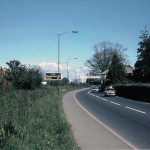 A30 looking at Clampitts house, Launceston. Photo courtesy of Colin Barrett.