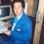 Trevor James at Abru, Launceston. Photo courtesy of David Gomm.