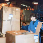 David Gomm and Trevor James at Abru, Launceston. Photo courtesy of David Gomm.