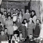 Air Ministry Christmas Party from the 1960's. Phto courtesy of Jennie Bailey.