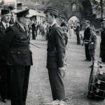 Launceston Boys Brigade parade on the Castle Greenwith Eric Chapman. Photo courtesy of Gary Chapman