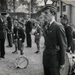 Launceston Boys Brigade parade on the Castle Greenwith Eric Chapman. Photo courtesy of Gary Chapman