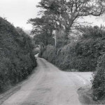 Bulsworthy Lane before the A30 Launceston By-Pass was cut.