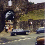 Castle's Western Entrance in the late 1960's.