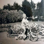 John Barnes on his bike at Coronation Park, Photo courtesy of John Barnes.