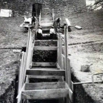 Excavation work at the Castle. Photo courtesy of Valerie Gerry.