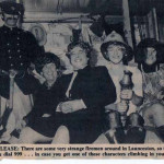 Fire Brigade in the 1983 Launceston Carnival. Photo courtesy of Gary Chapman.