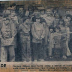 Fire Brigade sponsered walk. Photo courtesy of Gary Chapman.