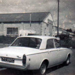 Ford Corsair at Scarne. Photo by unknown.