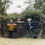 Garfield Gynn, Norman Wonnacott and Mervyn Copp. Photo courtesy of Nick Hairs.