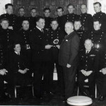 Georh 'Nutty' Mules retirement in the late 1960's. Photo courtesy of Gary Chapman.