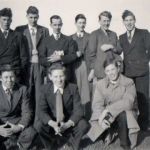A group of 'Lanson' boys that include Dave Tout, Colin (Red) Tout, Eric Harvey, and Gerald smith. Photo courtesy of Sharon Parnell.
