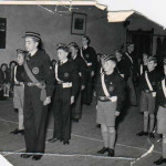 Launceston Boys Brigade with Eric Chapman. Photo courtesy of Gary Chapman