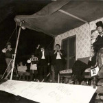 Launceston Carnival in 1973 with Rob Tremain, Bill Roberts, Julie Butler and Anna Duke.
