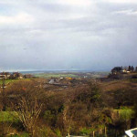 Launceston by-pass A388 interchange under construction 1974/75.