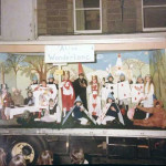 Launceston Brownies and Guildes and their carnival float in 1984. Photo courtesy of Kirsty Hamley.