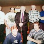 Liberal club snooker team b won 2nd d Div. Left Mike Jarvis, Steve Furze, David Tout, Les Clements, Chris Martin. Front Andy Gale, Phil Bullock. Photo courtesy of Les Clements.