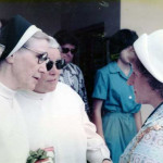 Ruth Sleeman talks to the Sisters of St. Josephs.