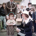 Mayor and Mayoress Alan and Cynthia Buckingham at Trecarrell in 1977. Photo courtesy of Vivien May.