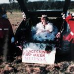 Melissa Mullis with her two brothers Adrian and Colin when she was Launceston Fairy Queen. Photo courtesy of Adena Mullis.