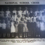 National School Choir in 1962.