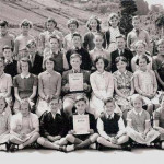 National V.P. School Choir in 1954/55. Photo courtesy of Tarry Barriball.